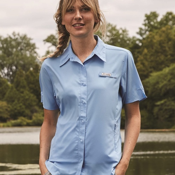 Columbia PFG Tamiami Short Sleeve Shirt - Picture 1 of 3